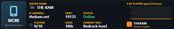 Classic server banner