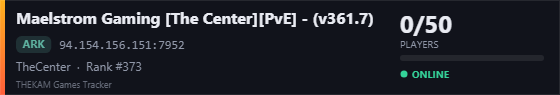 Server banner