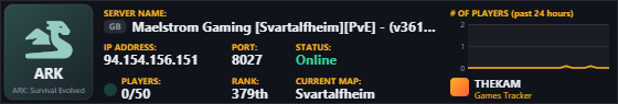 Classic server banner