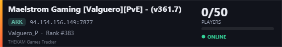 Server banner