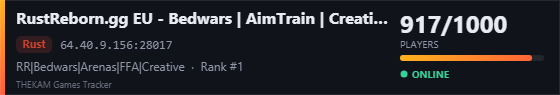 Server banner