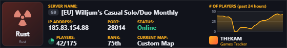 Classic server banner