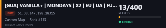 Server banner