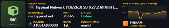 Classic server banner