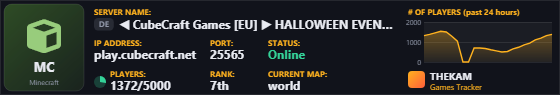 Classic server banner