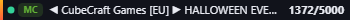 Small server banner