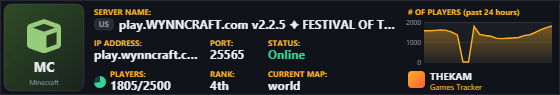 Classic server banner