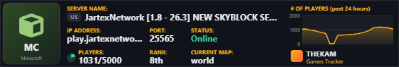 Classic server banner