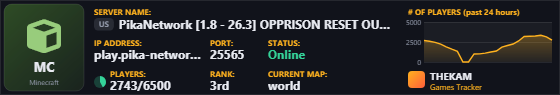Classic server banner