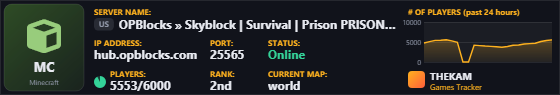 Classic server banner