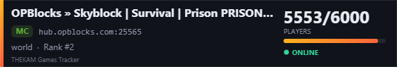 Server banner