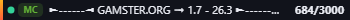 Small server banner