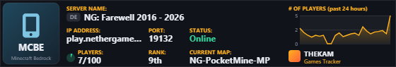 Classic server banner
