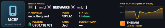 Classic server banner