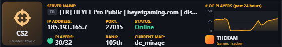 Classic server banner