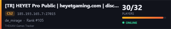 Server banner