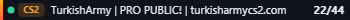 Small server banner