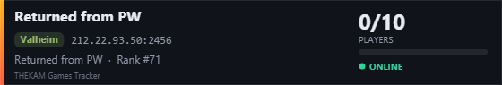 Server banner