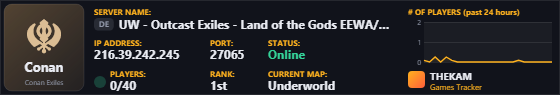 Classic server banner