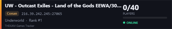 Server banner