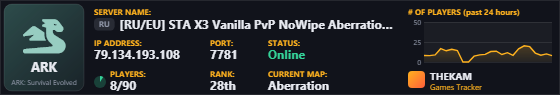 Classic server banner
