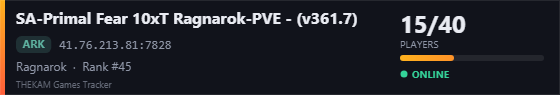 Server banner