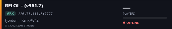 Server banner