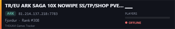 Server banner