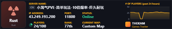 Classic server banner