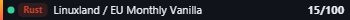 Small server banner