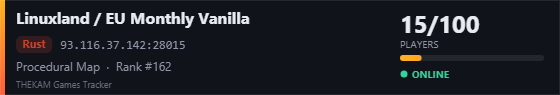 Server banner