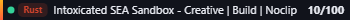 Small server banner