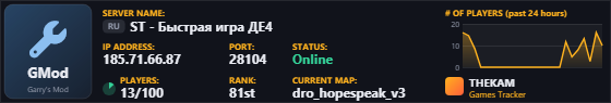 Classic server banner