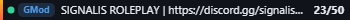 Small server banner