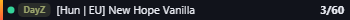 Small server banner