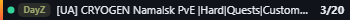 Small server banner