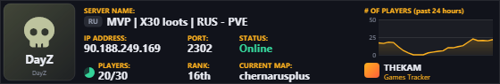 Classic server banner