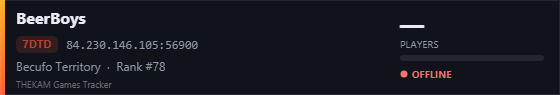 Server banner