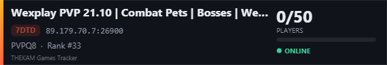 Server banner