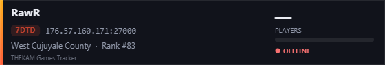 Server banner