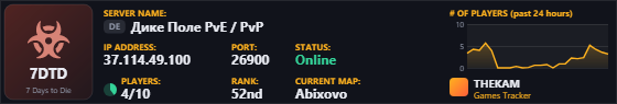 Classic server banner