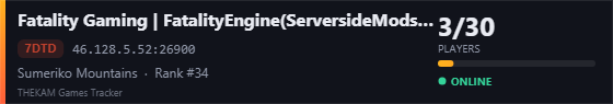 Server banner