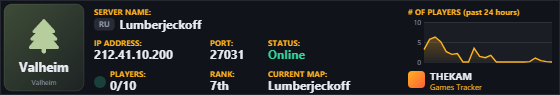 Classic server banner