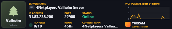 Classic server banner