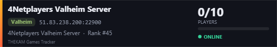 Server banner