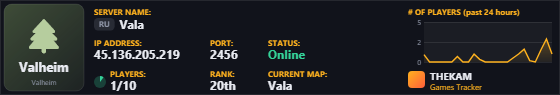 Classic server banner