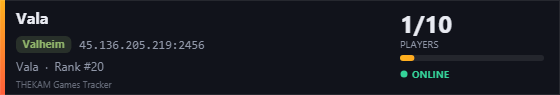 Server banner
