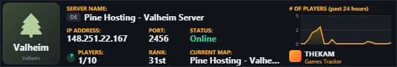 Classic server banner