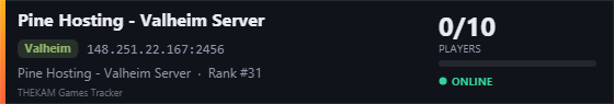 Server banner