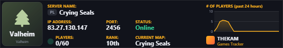 Classic server banner